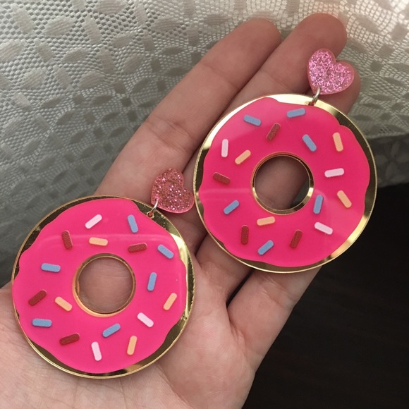 Donut Earrings - Picture 1 of 6